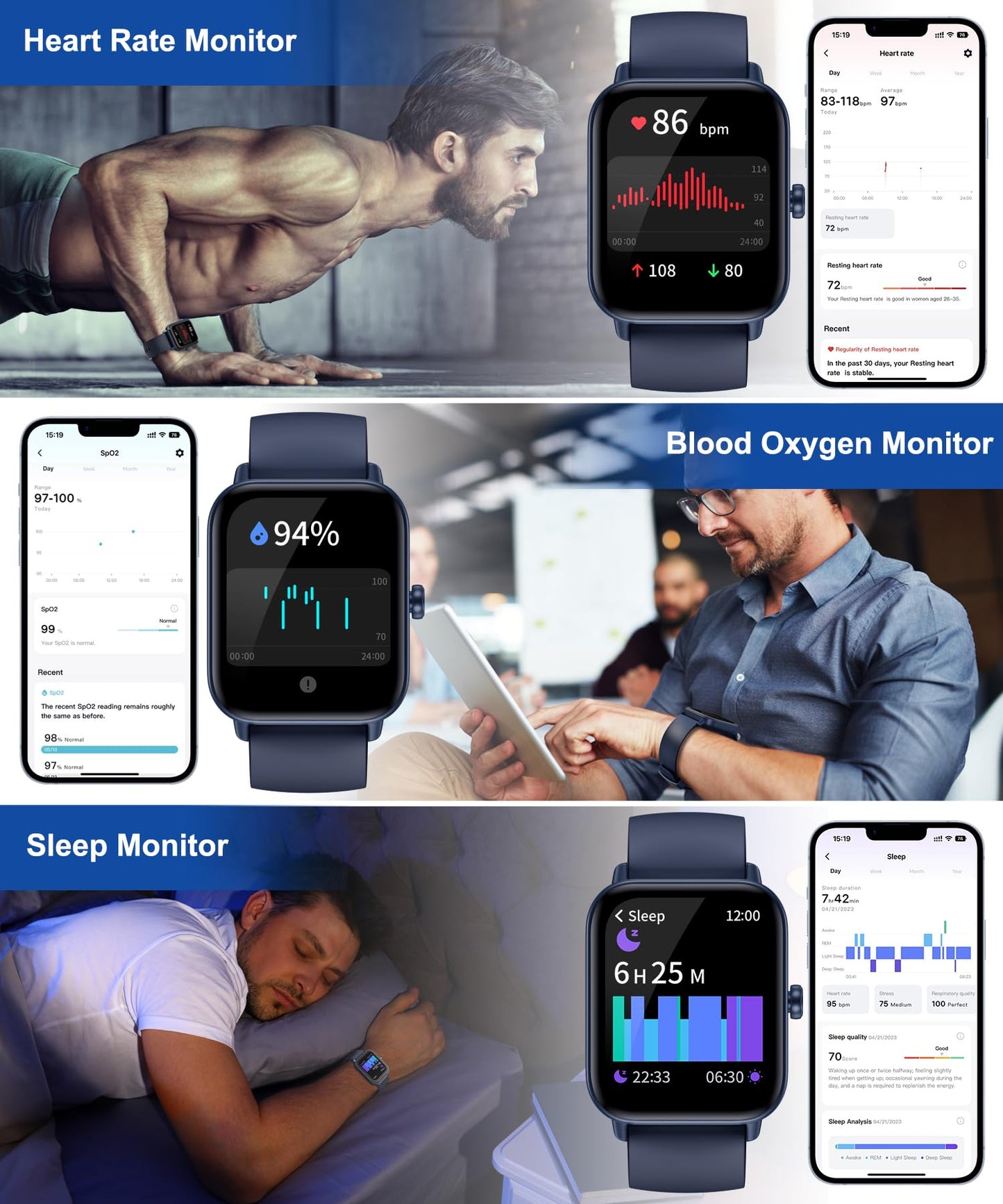 All-in-One Smartwatch: Featuring Alexa, Bluetooth Calling, 100 Sport Modes, and Health Tracking for the Modern Lifestyle