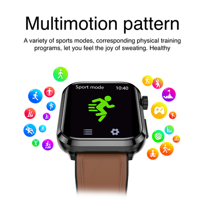 New 2023 Smart Watch for Health With Fitness Tracker Blood Pressure, Blood Glucose, Blood Lipids, Uric Acid Test