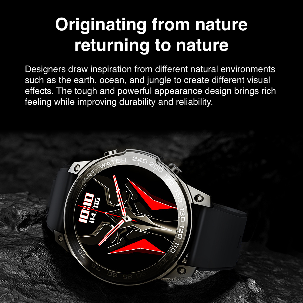 Always-On Display and Multiple Sport Modes -Track Your Workouts and Stay Healthy with Our AMOLED Smartwatch