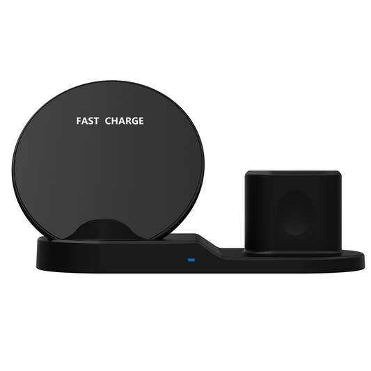 Wireless Charging Stand, 3 in 1 Charging Station For iPhone 13/12/11/X/8