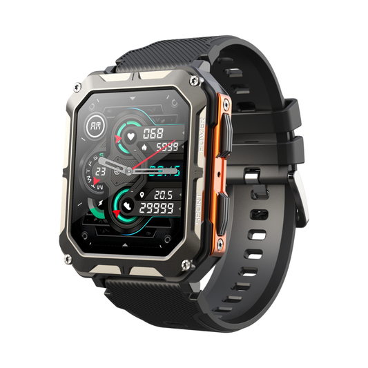 Smart Watch Outdoor Sports Waterproof with Pedometer and 123 Sports Modes