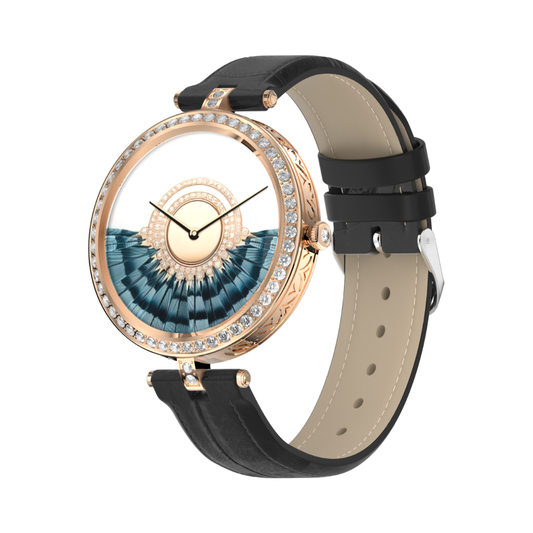 Fashion Women's Belt SmartWatch with Cycle Tracking & Health Monitoring & Stylish Dial